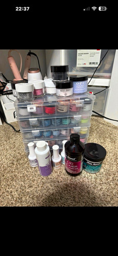 Mixed brands acrylic nail - mixed,