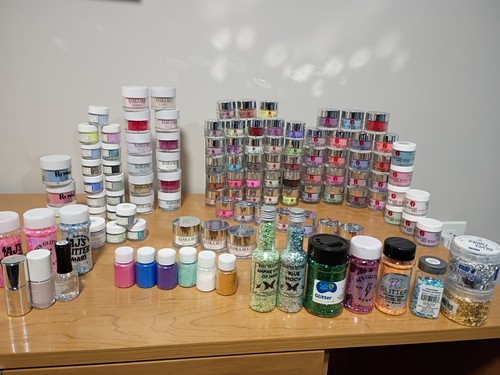 Lot x100 nail dip powder - x100+,