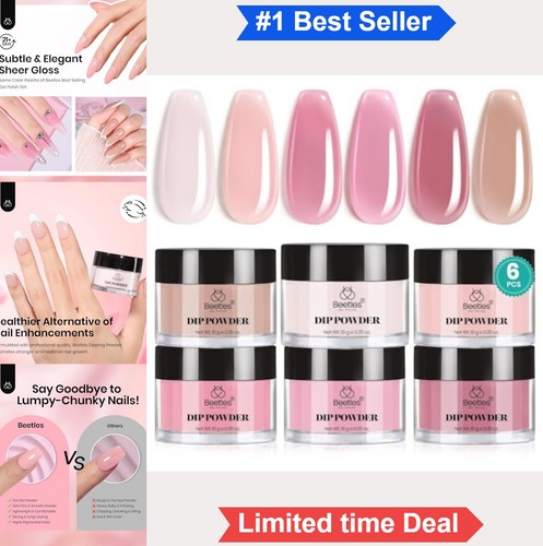Dip powder nail - kit, 6