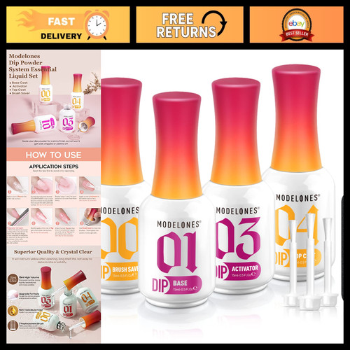 Dip powder liquid - liquid, set