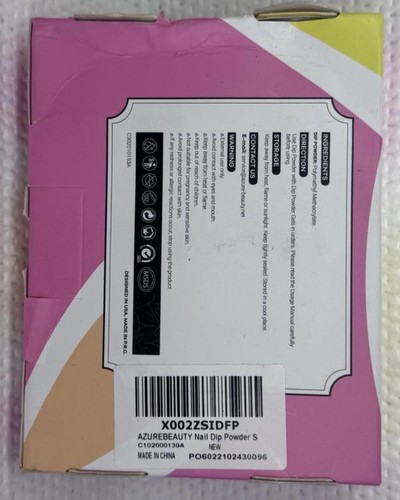 Azurebeauty nail dip powder - nail,